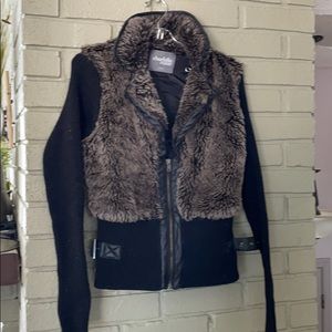 Charlotte Russe faux fur jacket